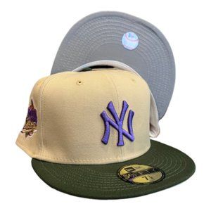 New Era New York Yankees 2 Tone 59FIFTY Fitted Hat 1999 World Series Patch 7 7/8